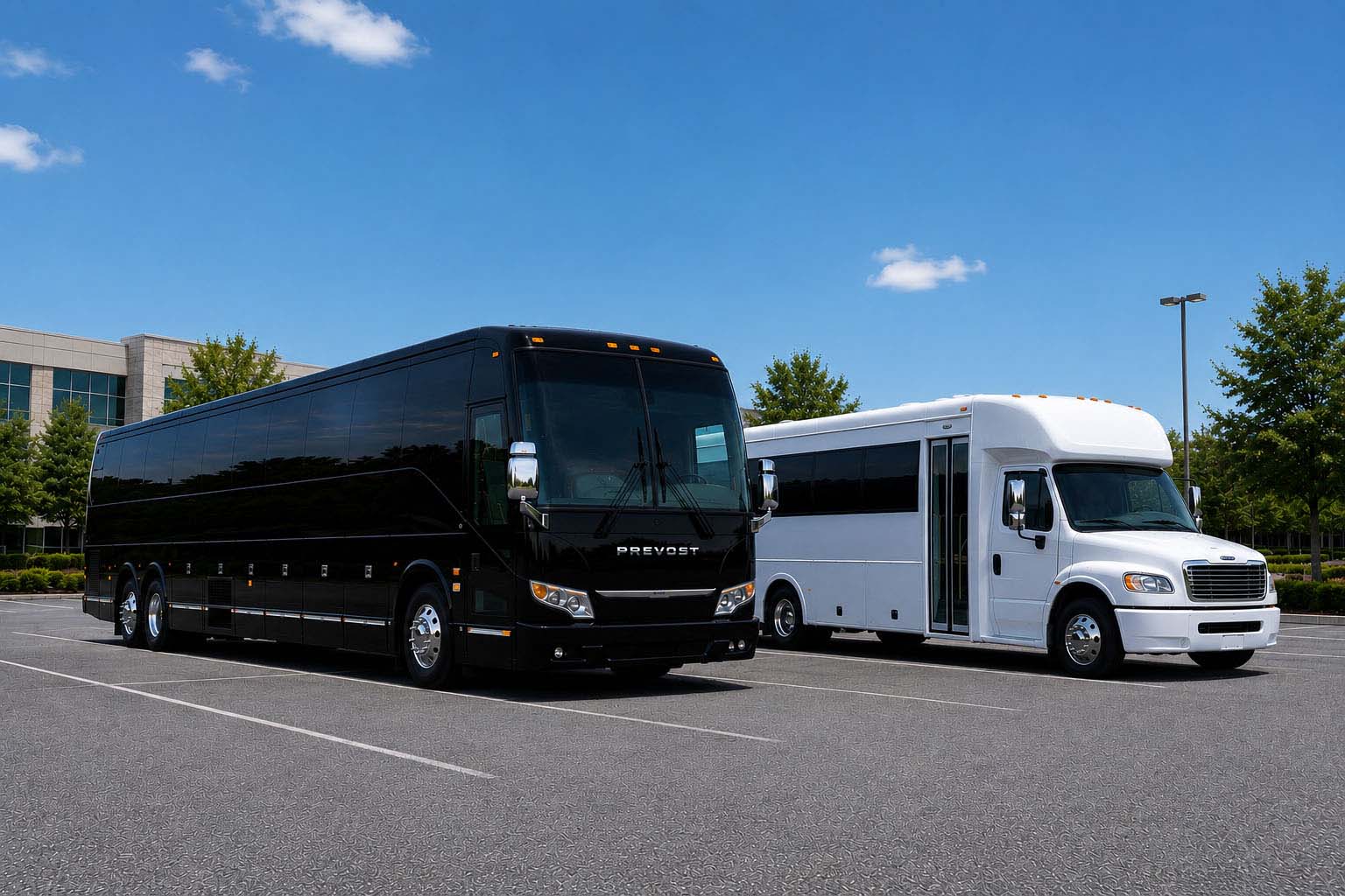 Shuttle bus rental in Indianapolis, IN